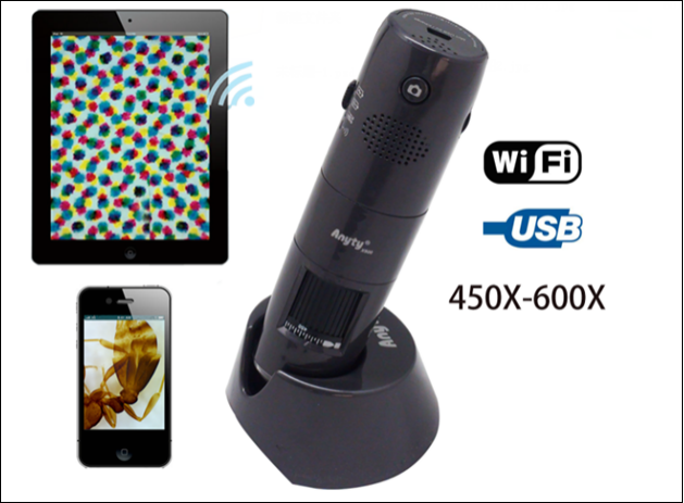 无线wifi便携式显微镜